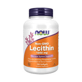 NOW Foods Supplements, Lecithin 1200 mg with naturally occurring Phosphatidyl Choline, 200 Softgels 100 Count (Pack of 1)